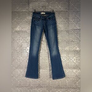 Levi’s 524 Y2K Too Superlow Bootcut Flare Rare Dark Wash Vintage Low Rise Jeans
